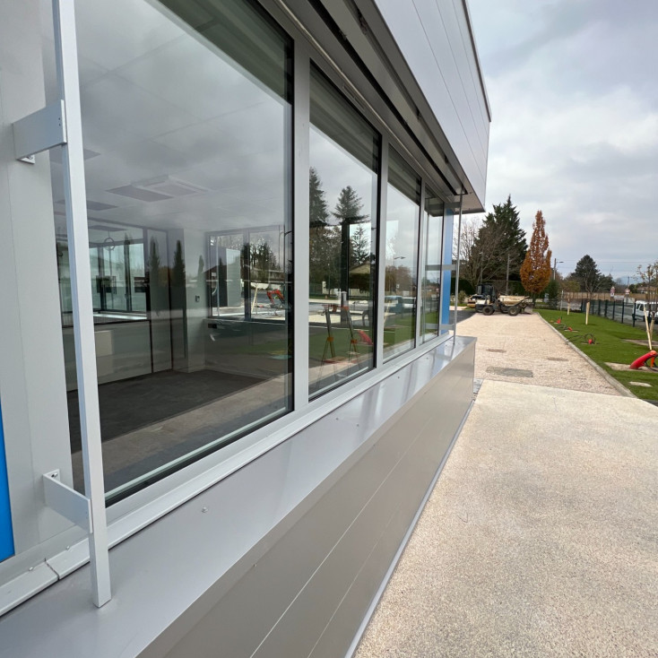 Nettoyage complet en fin de chantier avant livraison – 960 m² à Brignais - 69530