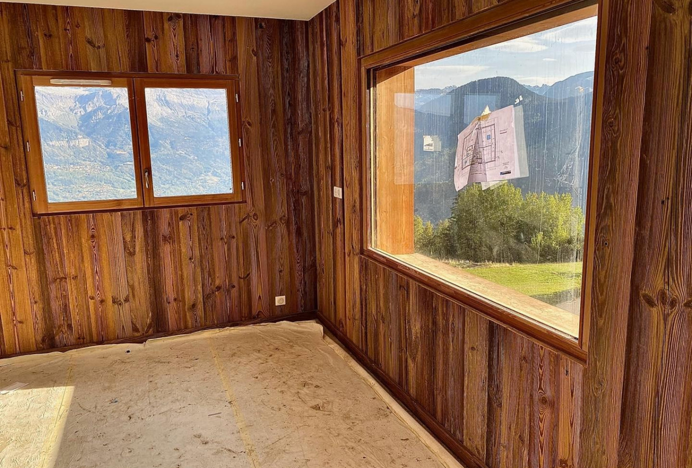 Nettoyage complet d’un chalet après construction en Haute-Savoie - 74