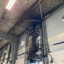 Nettoyage après incendie dans un entrepôt à Saint-Priest - 69290